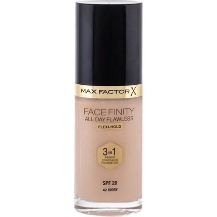 Max Factor Facefinity 3 in 1 meikkituote 30 ml, 42 Ivory hinta ja tiedot | Meikkivoiteet ja puuterit | hobbyhall.fi