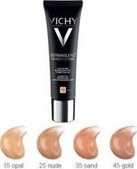 Meikkivoide Vichy Dermablend 3D 45 Gold, 30 ml hinta ja tiedot | Vichy Meikit | hobbyhall.fi