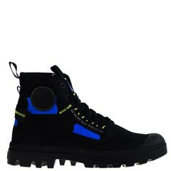 Miesten lenkkarit Palladium Pampa Hi Re-Craft, musta/sininen hinta ja tiedot | Miesten urheilu- ja vapaa-ajan kengät | hobbyhall.fi