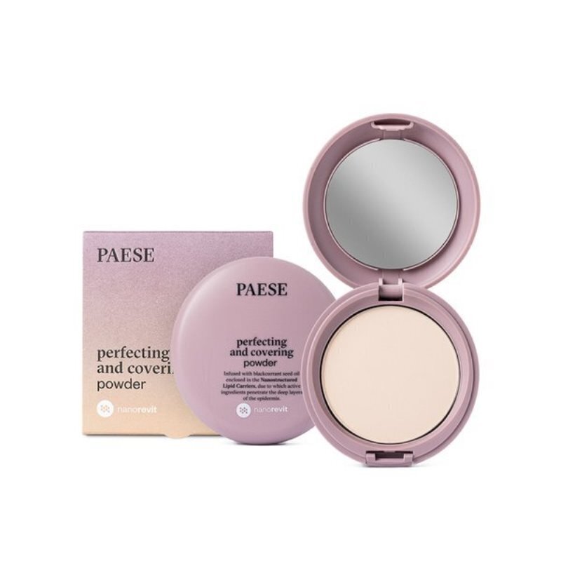 Paese Nanorevit Perfecting and Covering Powder puuteri 9 g, 01 Ivory hinta ja tiedot | Meikkivoiteet ja puuterit | hobbyhall.fi