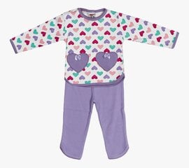 Lasten pyjama, violetti hinta ja tiedot | Tyttöjen kylpytakit ja pyjamat | hobbyhall.fi
