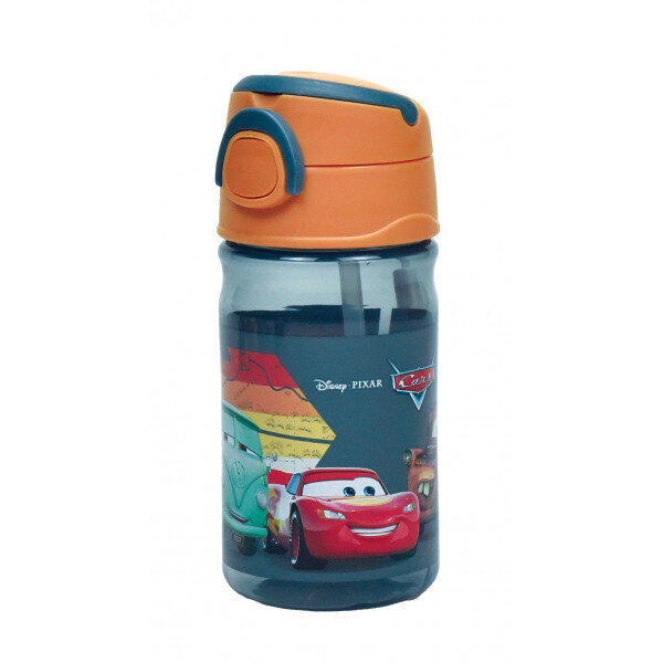 Juomapullo pillillä CARS 350ml hinta ja tiedot | Juomapullot | hobbyhall.fi