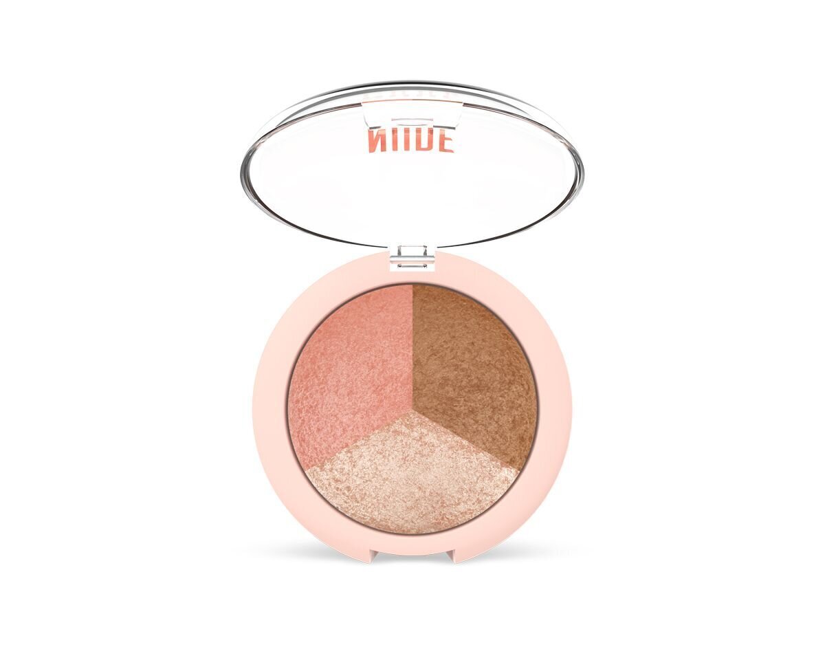 Poskipuna Golden Rose Nude Look Trio 19,5 g hinta ja tiedot | Aurinkopuuterit ja poskipunat | hobbyhall.fi