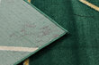 Matto Emerald 1012 Geometrinen, vihreä/kulta hinta ja tiedot | Isot matot | hobbyhall.fi