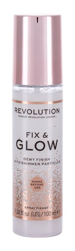 Kosteuttava Makeup Revolution Fix & Glow 100 ml hinta ja tiedot | Meikkivoiteet ja puuterit | hobbyhall.fi
