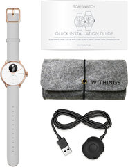 Withings ScanWatch (38mm) Rose Gold hinta ja tiedot | Withings Älykellot ja aktiivisuusrannekkeet | hobbyhall.fi