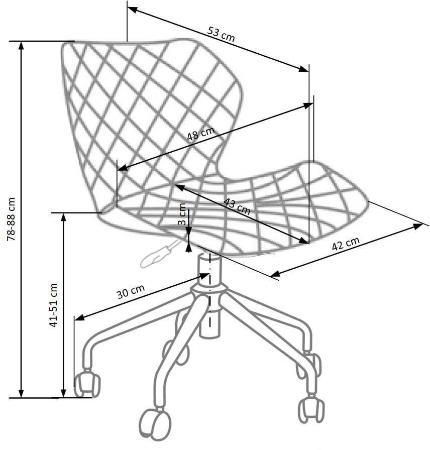 Nuorisotyötuoli Matrix hinta ja tiedot | Toimistotuolit | hobbyhall.fi