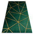 Matto Emerald 1013 Geometrinen, vihreä/kulta