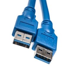 Kaapeli USB 3.0 AM - AM 1.5m hinta ja tiedot | Kaapelit ja adapterit | hobbyhall.fi