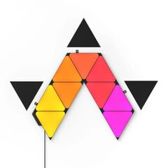 Nanoleaf Shapes Triangles Expansion Pack, Black (3 panels) hinta ja tiedot | Koteloiden lisätarvikkeet | hobbyhall.fi