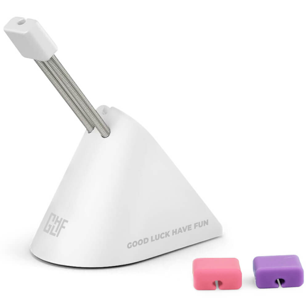 GLHF - Tower Mouse Bungee Colorful, 3 clips, White hinta ja tiedot | Hiiret | hobbyhall.fi