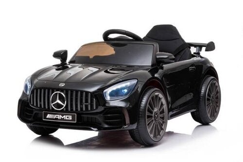 Mercedes GT R yksipaikkainen sähköauto, musta hinta ja tiedot | Lasten sähköautot | hobbyhall.fi