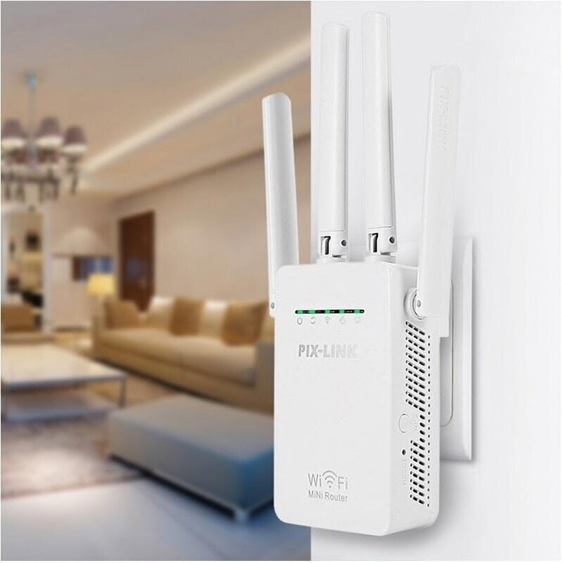 300 Mbps WiFi-toistin WPS hinta ja tiedot | Reitittimet ja modeemit | hobbyhall.fi