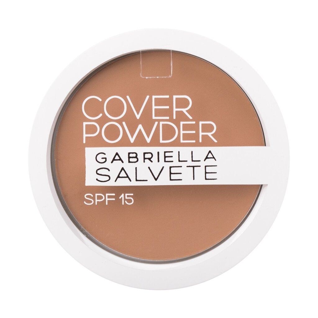 Gabriella Salvete Cover Powder puuteri 9 g, 04 Almond hinta ja tiedot | Meikkivoiteet ja puuterit | hobbyhall.fi