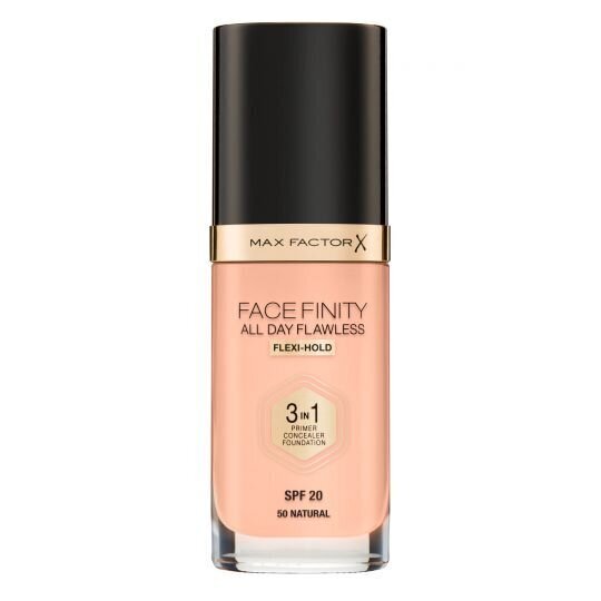 Max Factor - Meikkivoide. Facefinity All Day Flawless 3in1, SPF20, 30 ml