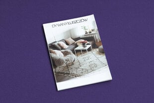 Kumipohjainen matto RUMBA 1385 violetti hinta ja tiedot | Isot matot | hobbyhall.fi