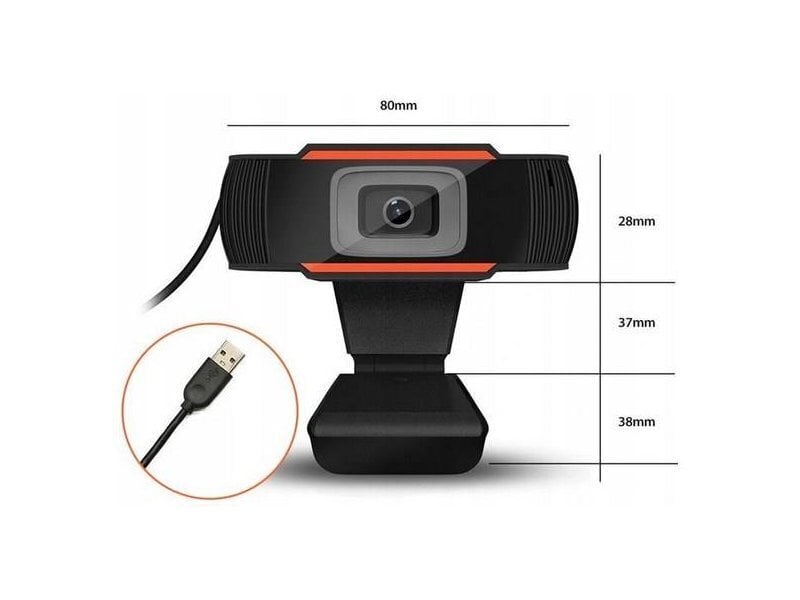 Duxo WebCam-X13 hinta ja tiedot | Web-kamerat | hobbyhall.fi