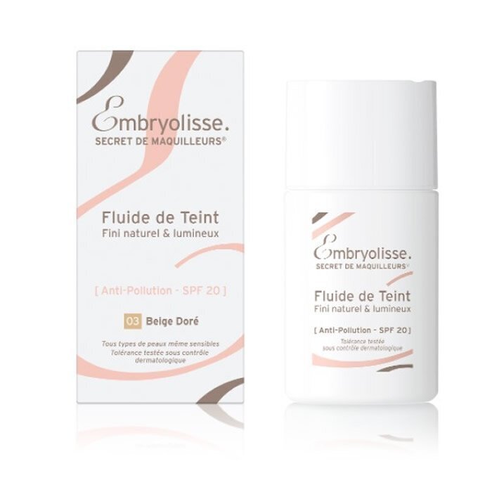 EMBRYOLISSE Liquid Foundation, meikkivoide, 03 Golden Beige, 30 ml hinta ja tiedot | Meikkivoiteet ja puuterit | hobbyhall.fi