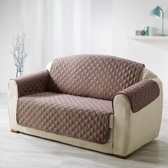 Douceur d'Intérieur Club -sohvan irtopäällinen, ruskea, 223 x 179 cm hinta ja tiedot | Huonekalujen päälliset | hobbyhall.fi