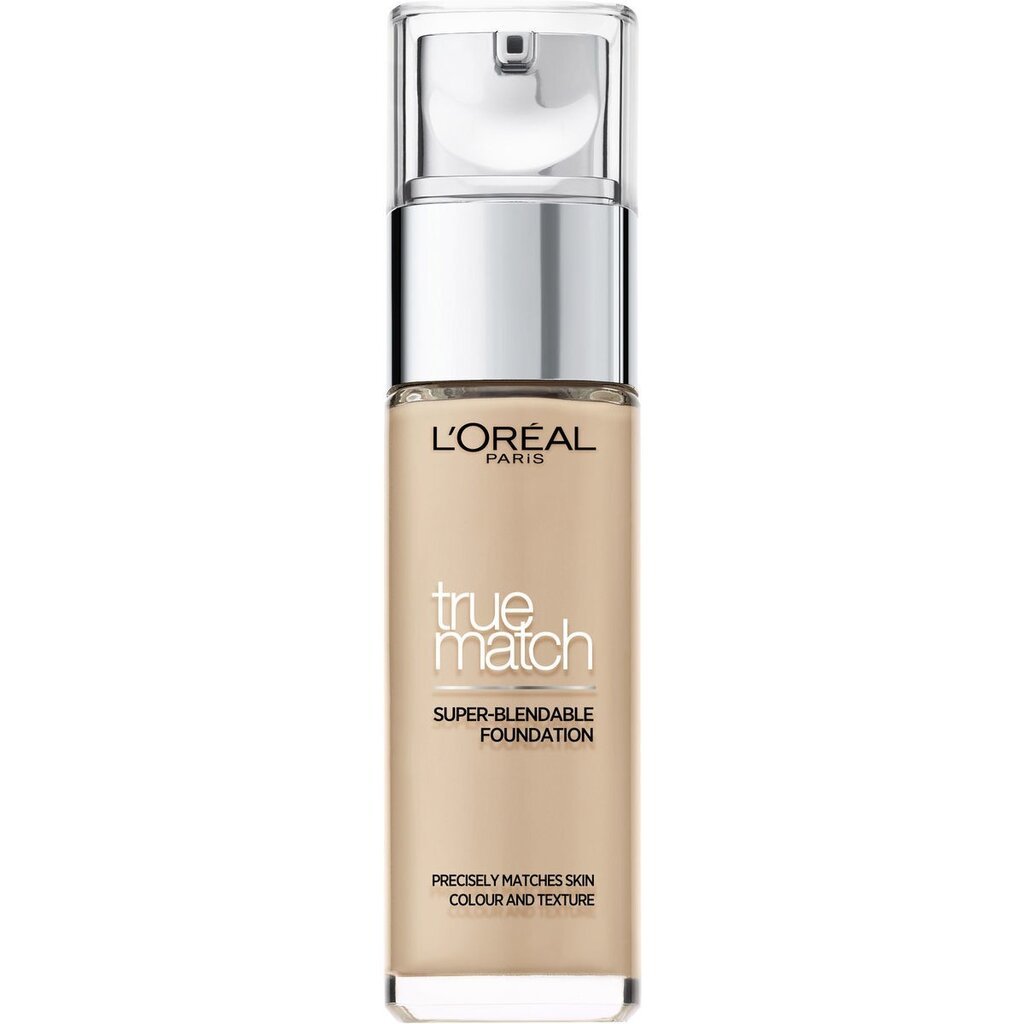 L'Oreal Paris True Match Super Blendable -meikkivoide 30 ml, 2D/2W Golden Almond hinta ja tiedot | Meikkivoiteet ja puuterit | hobbyhall.fi