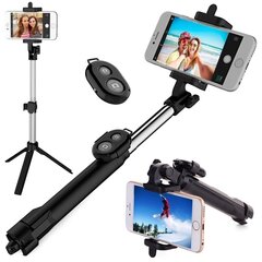 Iso Trade Monopod 3 in 1 8689 hinta ja tiedot | Selfie-tikut ja -telineet | hobbyhall.fi