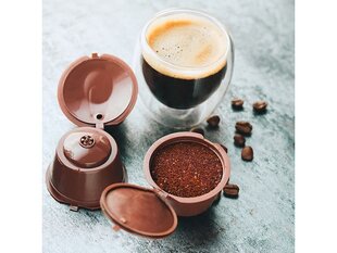 Uudelleenkäytettävät Dolce Gusto -kahvikapselit hinta ja tiedot | Kahvinkeittimen tarvikkeet | hobbyhall.fi