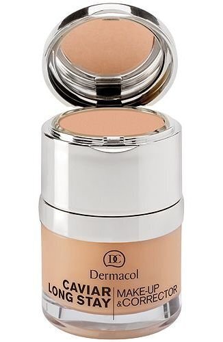 Dermacol Caviar Long Stay Make-Up & Corrector meikkituote 30 ml, 2 Fair hinta ja tiedot | Meikkivoiteet ja puuterit | hobbyhall.fi