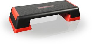 Gymstick Pro, punaisen/mustan värinen Aerobinen askellauta hinta ja tiedot | Steppilaudat | hobbyhall.fi