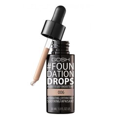 GOSH #Foundation Drops -meikkivoide, 30 ml, Tawney hinta ja tiedot | Meikkivoiteet ja puuterit | hobbyhall.fi