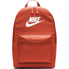 Nike Heritage 2.0 BA5879-891, 19 litran kokoinen ja oranssin värinen urheilureppu hinta ja tiedot | Nike Lapset | hobbyhall.fi