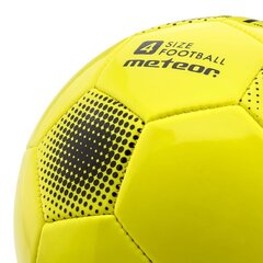 Meteor FBX, 4 kokoinen, keltaisen värinen jalkapallo hinta ja tiedot | Jalkapallot | hobbyhall.fi