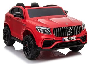 Mercedes lasten sähkökäyttöinen leikkiauto GLC 63S, mustan värinen hinta ja tiedot | Lasten sähköautot | hobbyhall.fi