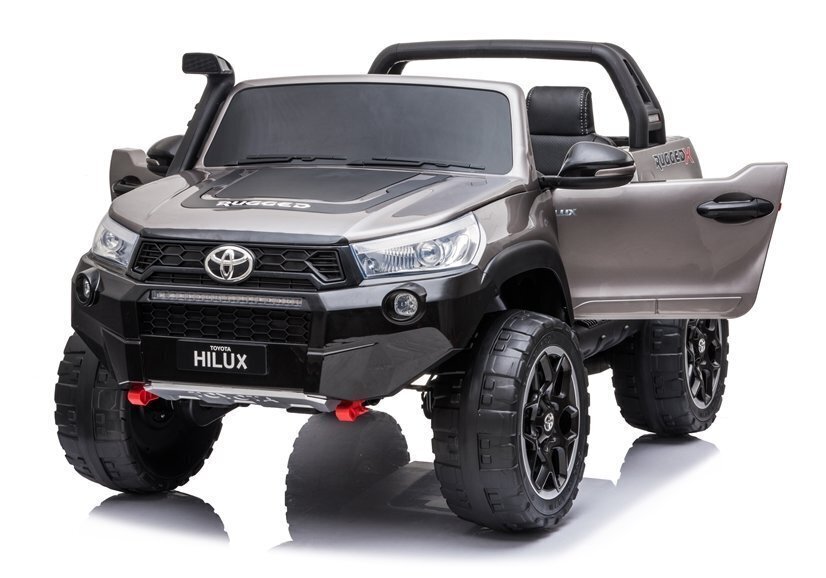 Toyota Hilux lasten sähkökäyttöinen leikkiauto, punaisen lakatun värinen hinta ja tiedot | Lasten sähköautot | hobbyhall.fi