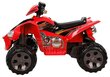 Quad, punaisen värinen sähkökäyttöinen mönkijä lapsille hinta ja tiedot | Lasten sähköautot | hobbyhall.fi