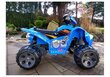 Quad, sinisen värinen lasten sähkökäyttöinen mönkijä hinta ja tiedot | Lasten sähköautot | hobbyhall.fi