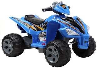 Quad, sinisen värinen lasten sähkökäyttöinen mönkijä hinta ja tiedot | Lasten sähköautot | hobbyhall.fi