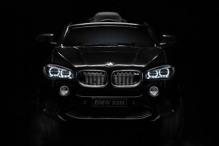 Toyz BMW X6 M, mustan värinen lasten sähkökäyttöinen auto hinta ja tiedot | Lasten sähköautot | hobbyhall.fi