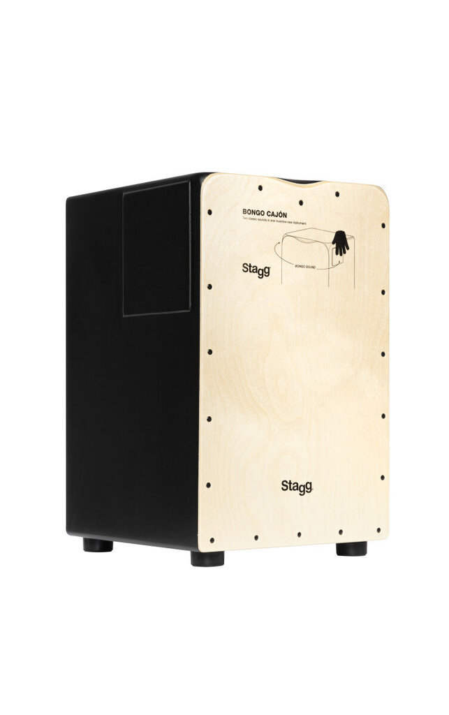 Stagg CAJ-BONGO-N cajon rumpu hinta ja tiedot | Perkussiosoittimet | hobbyhall.fi