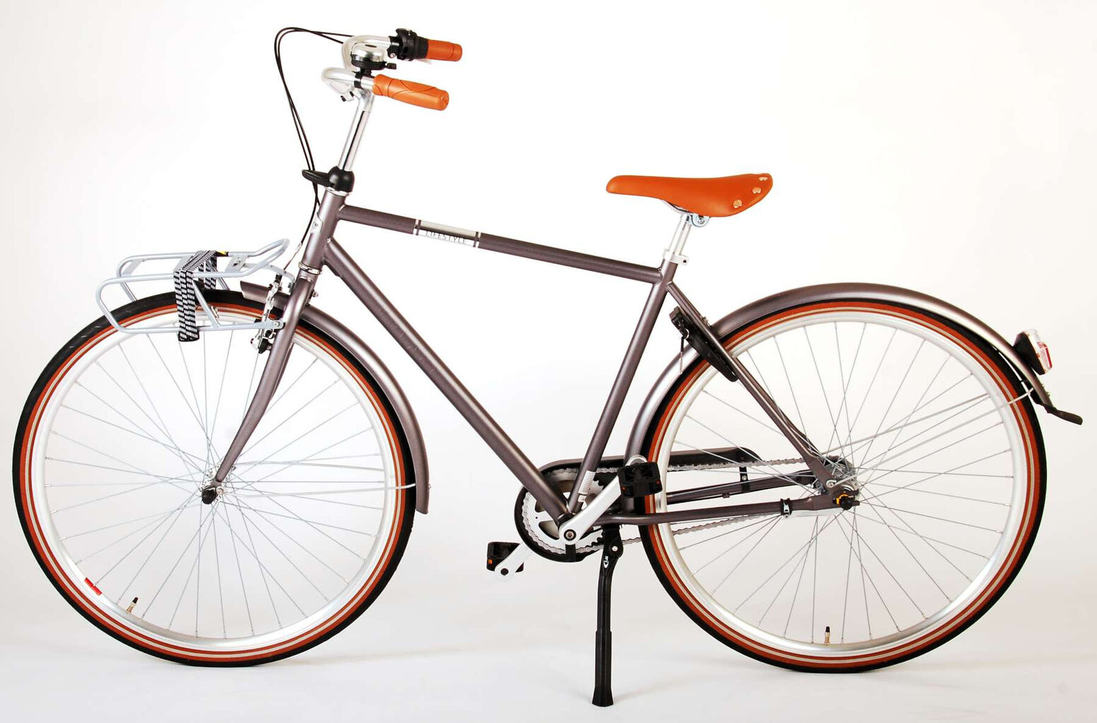 Volare Lifestyle 28" 51 cm, harmaan värinen Naisten polkupyörä hinta ja tiedot | Polkupyörät | hobbyhall.fi