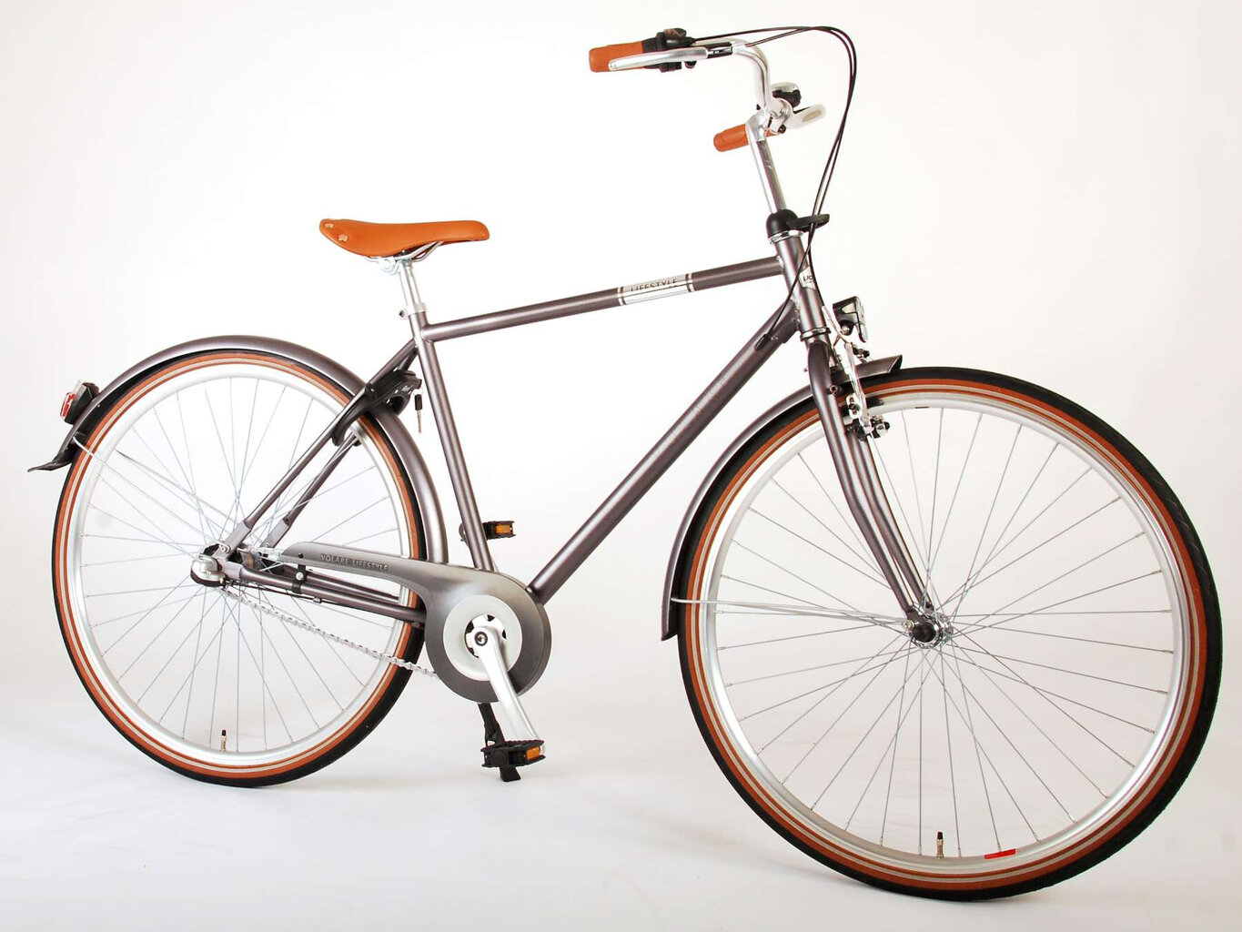 Volare Lifestyle 28" 51 cm, harmaan värinen Naisten polkupyörä hinta ja tiedot | Polkupyörät | hobbyhall.fi