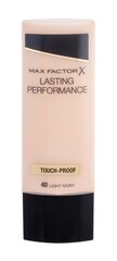 Max Factor Lasting Performance meikkivoide 35 ml, 40 Light Ivory hinta ja tiedot | Meikkivoiteet ja puuterit | hobbyhall.fi
