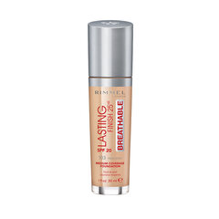 Rimmel London Lasting Finish Breathable meikkivoide 30 ml, 103 True Ivory hinta ja tiedot | Meikkivoiteet ja puuterit | hobbyhall.fi