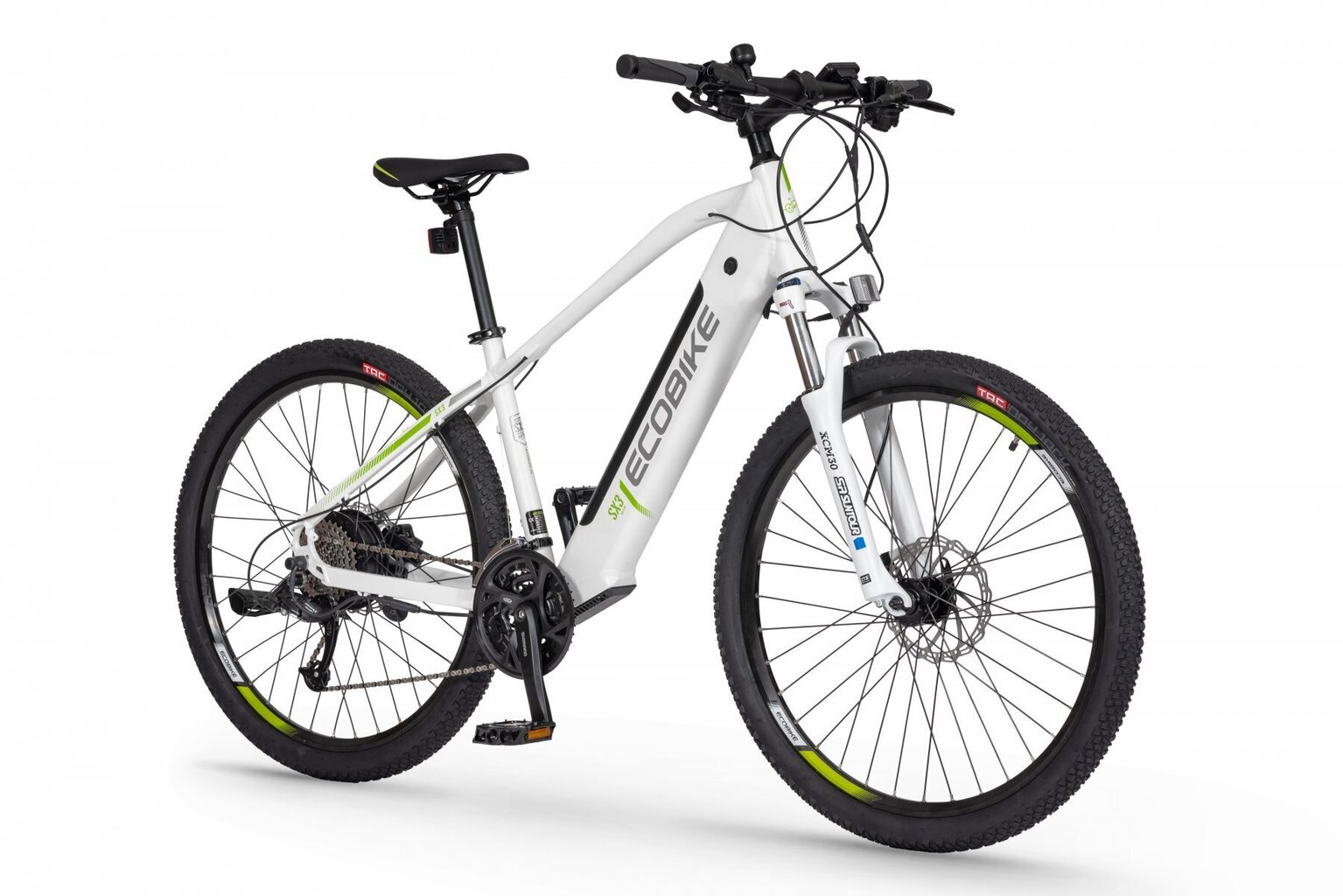 Sähköpyörä Ecobike SX3 14,5 Ah Greenway, valkoinen hinta ja tiedot | Sähköpyörät | hobbyhall.fi