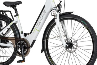 Sähköpyörä Ecobike X-Cross 14,5 Ah Greenway, valkoinen hinta ja tiedot | Sähköpyörät | hobbyhall.fi