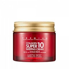 Medi-peel collagen super10 sleeping cream, 70ml Yön kasvovoide kollageenilla hinta ja tiedot | Medi-Peel Hajuvedet ja kosmetiikka | hobbyhall.fi