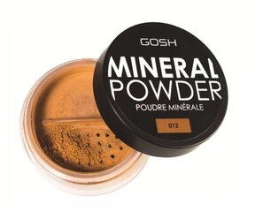 GOSH Mineral Powder -mineraalipuuteri, 8 g, 012 Caramel hinta ja tiedot | Meikkivoiteet ja puuterit | hobbyhall.fi