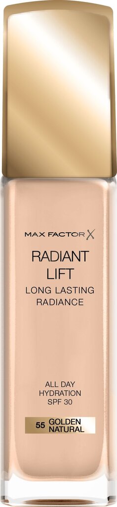Max Factor Radiant Lift meikkituote 30 ml, 55 Golden Natural hinta ja tiedot | Meikkivoiteet ja puuterit | hobbyhall.fi