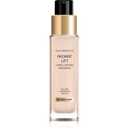 Max Factor Radiant Lift Foundation meikkivoide 30 ml, 40 Light Ivory