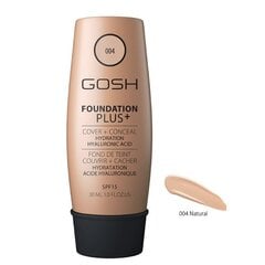 GOSH Foundation Plus+ -meikkivoide, 30 ml, Natural hinta ja tiedot | Meikkivoiteet ja puuterit | hobbyhall.fi