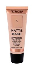 Makeup Revolution London Matte Base meikkivoide 28 ml, F1 hinta ja tiedot | Meikkivoiteet ja puuterit | hobbyhall.fi
